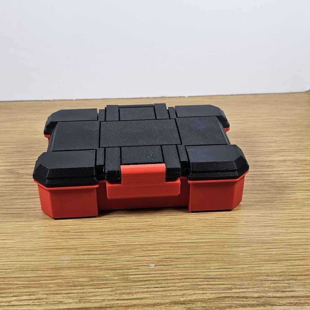 Storage box for tools and accessories.